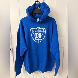 Duke Blue Devils Brotherhood Basketball themed Hoodie - Size L